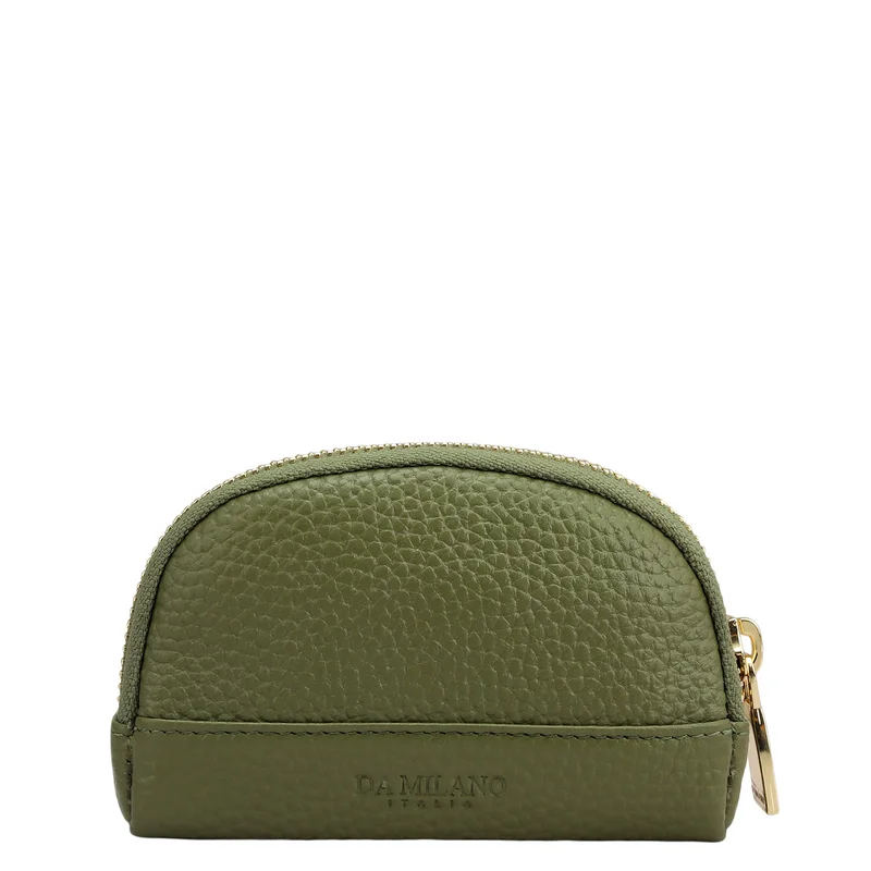 Da Milano Fern Wax Leather Multi Pouch - Fern  | Best Price UAE
